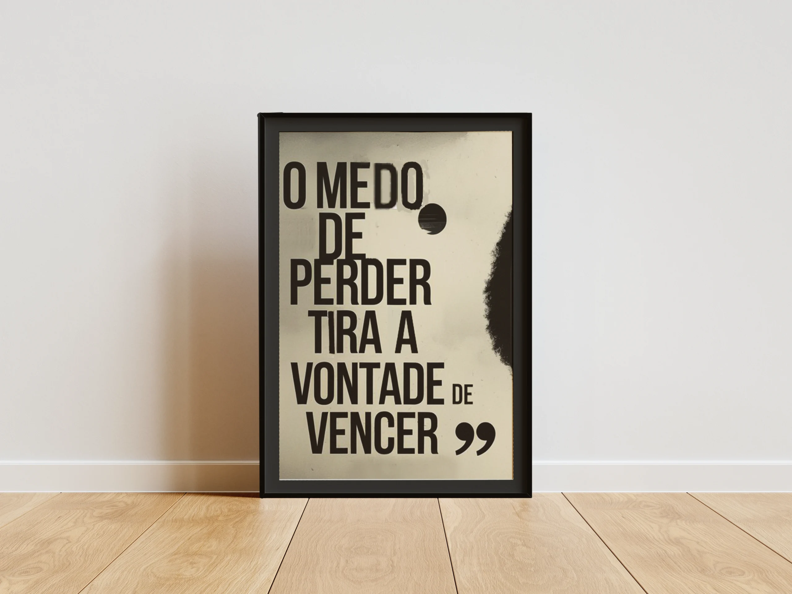 O medo de perder tira a vontade de vencer