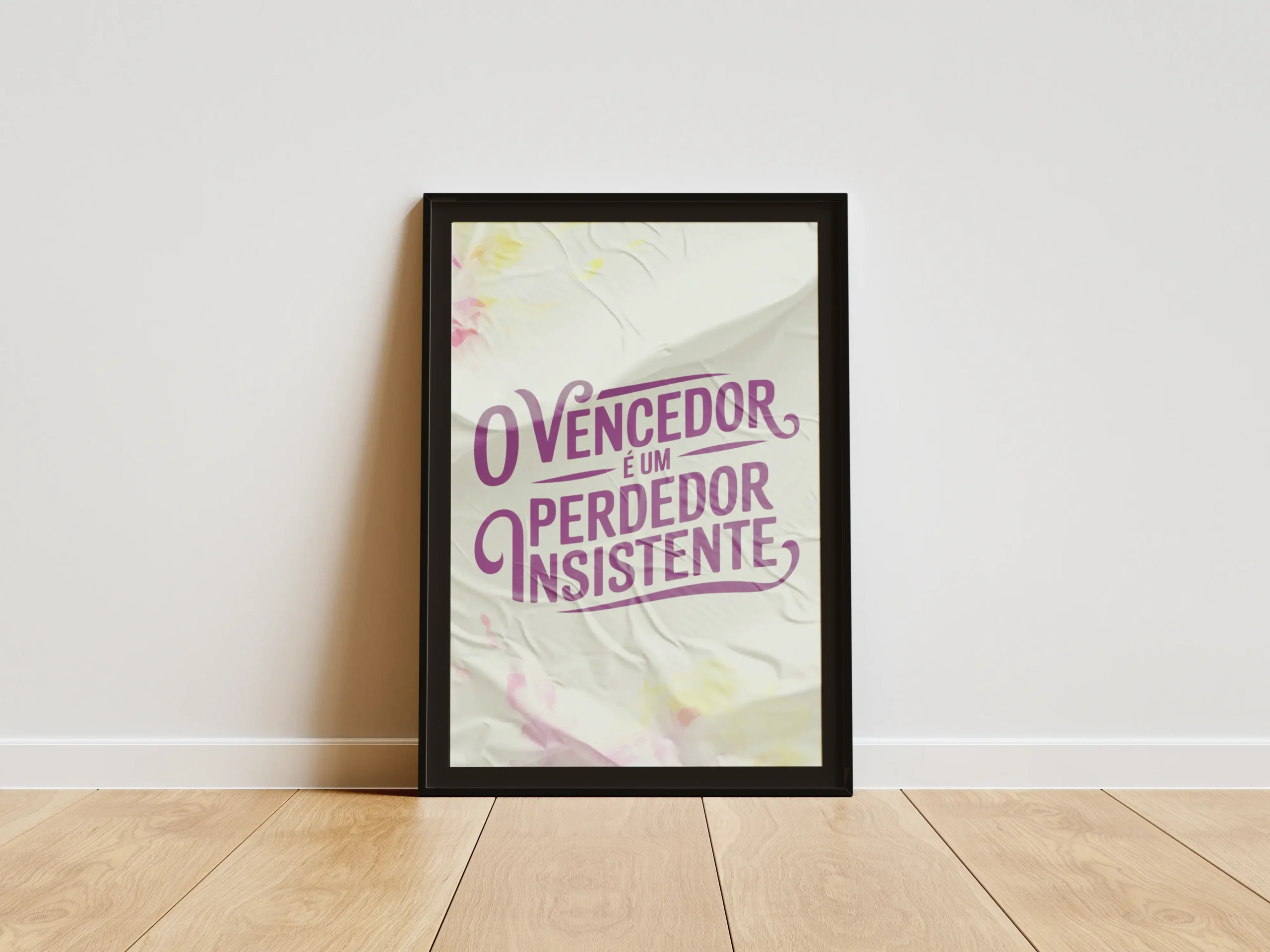 O vencedor é um perdedor insistente