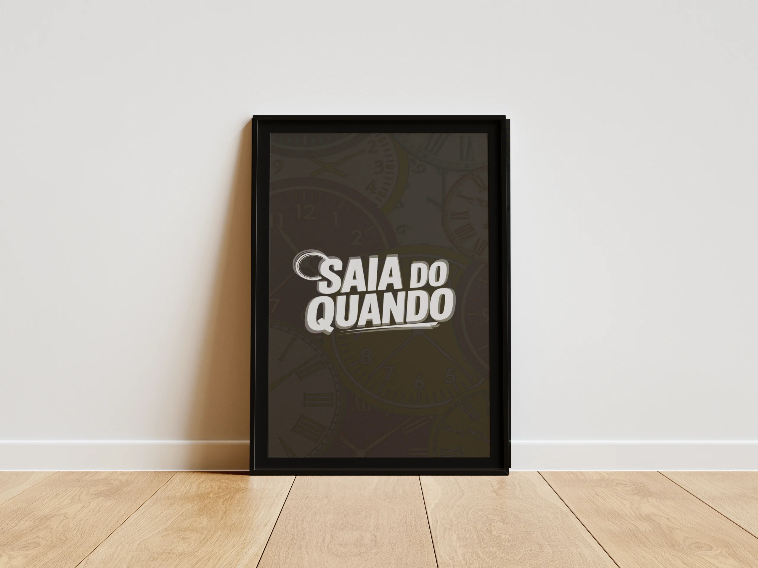 Saia do "quando"